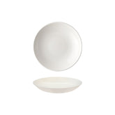 Bonna China Gourmet dia.9" h:2" 34 oz. Round Warm White Porcelain Bowl (Set of 4)